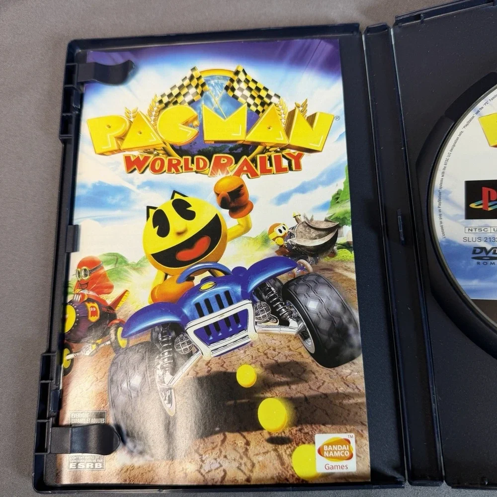 Pac-Man World Rally Sony PlayStation 2 PS2 Complete + Manual CIB